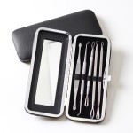 Acne Removal Kit Manufacturer - Low MOQ Durability Stainless Steel Built-in Mirror Blackhead Kit