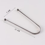 Oral Care Tool Manufacturer - New Arrival Stainless Steel Tongue Cleaner Scraper