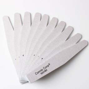 Nail File Pack Manufacturer - Low MOQ Popular Zebra 100 180 Grit Pack of 25Pcs