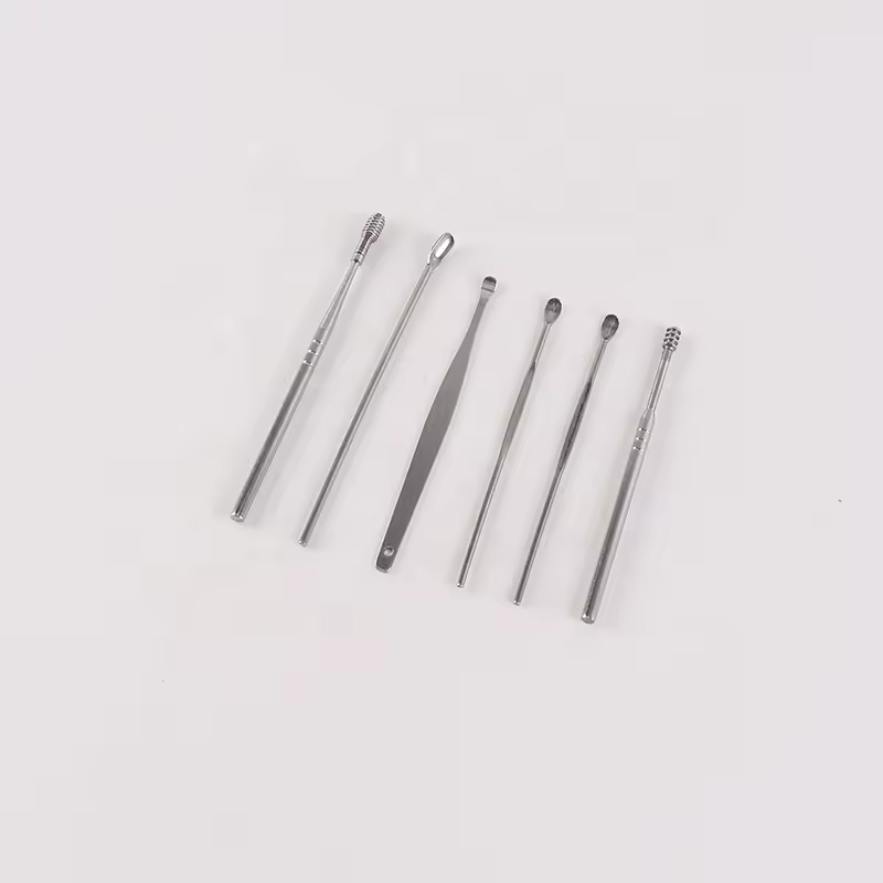 Earpick Set Factory - Professional Earwax Stainless Steel Earspring Full Set