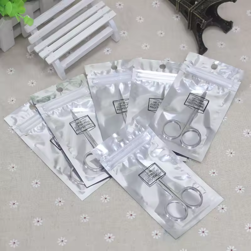 Makeup Scissors Manufacturer - Stainless Steel Portable Scissors for Eyebrow Double Eyelid False Eyelash