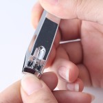 定制指甲钳源头工厂-热销印花盖碳钢指甲切割器