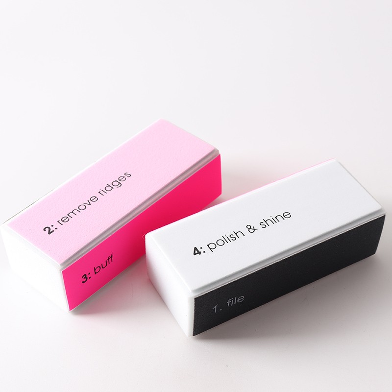 Nail Buffer Factory - Professional Manicure Tools 4 Way Shine Block