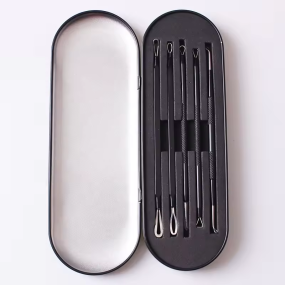 Acne Clip Set Manufacturer - Acne Needle Blackhead Cell Remover Clip Squeeze Set for Skin Care
