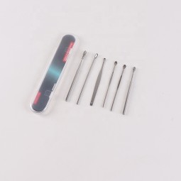 Ear Wax Kit Manufacturer - New Design Professional Custom 6pcs Ear Pick Curette Remover