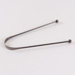 Oral Care Tool Manufacturer - New Arrival Stainless Steel Tongue Cleaner Scraper