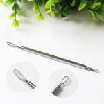 Blackhead Remover Set Manufacturer - Hot Sale All Silver Stainless Steel 5pcs Set with Metal Case