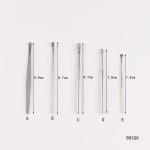 Ear Pick Set Manufacturer - 5pcs Stainless Steel Portable Ear Spoon Cleaner Tool with Leather Case