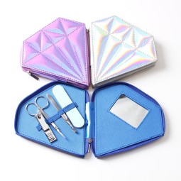 Diamond Manicure Set Manufacturer - New Fashion Diamond Shape Manicure Tools