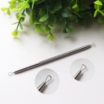 Acne Tool Kit Factory - High Quality Silver Portable 5pcs Pimple Extractor Blackhead Remover