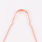 Tongue Cleaner Factory - Factory Wholesale High Quality Rose Gold U Shape Copper Scraper