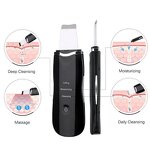 Ultrasonic Skin Scrubber Manufacturer - Deep Face Cleaning Machine USB Charging Care Tools Beauty Device Peeling Scrubs Cleaner