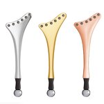 Stainless Steel Gua Sha Manufacturer - Custom Logo & Shape Medical Steel Metal Scraper Heart Guasha for Body Face Massage Board