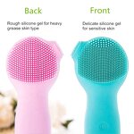 Face Cleaning Brush Manufacturer - New Design 2022 Natural Bending Waterproof Mini Electric Massage Brush for Women Beauty