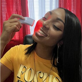 RF Beauty Device Manufacturer - Facial LED Red & Blue Acne Spot Treatment Home Use Wand Massager Face Light Therapy