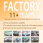 Face Lift Device Manufacturer - New Appearance Patented Hand Held with Heated Vibration Technology for Maximum Absorption Luxury