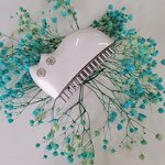 Thermal Scalp Hair Massage Comb Manufacturer - Custom Logo Beauty Supplies Mini Electric Heating Ems Gua Sha Hot