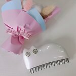 Thermal Scalp Hair Massage Comb Manufacturer - Custom Logo Beauty Supplies Mini Electric Heating Ems Gua Sha Hot