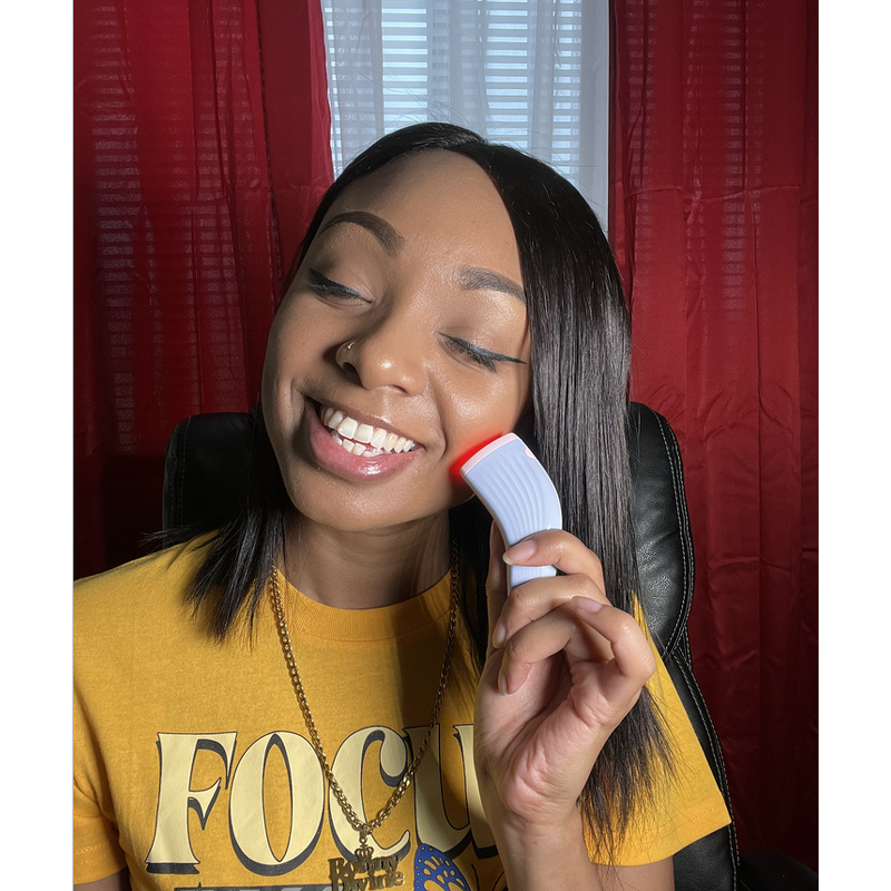 Skin Healing Therapy Wand Manufacturer - Blue Light Redlight Ultrasonic 2in 1 Ion Therapy with Led Infrared Medical-grade Red Light Therapy