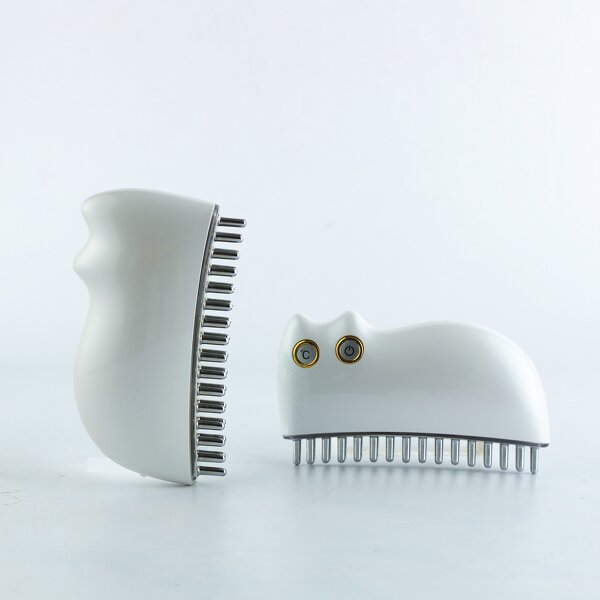 Hair Brush Manufacturer - Private Label Anti Loss Handheld Mini Liquid Medicine Import Scalp Vibration Messager Comb for Regrowth