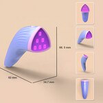 RF Beauty Device Manufacturer - Facial LED Red & Blue Acne Spot Treatment Home Use Wand Massager Face Light Therapy