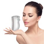 Thermal Scalp Hair Massage Comb Manufacturer - Custom Logo Beauty Supplies Mini Electric Heating Ems Gua Sha Hot