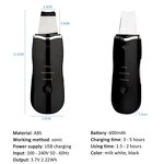 Ultrasonic Skin Scrubber Manufacturer - Deep Face Cleaning Machine USB Charging Care Tools Beauty Device Peeling Scrubs Cleaner