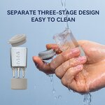 Scalp Massager Brush Manufacturer - Liquid Comb for Hair Growth Root Serum Dispenser Scalp Oil Applicator Bottle