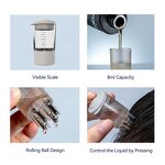 Scalp Massager Brush Manufacturer - Liquid Comb for Hair Growth Root Serum Dispenser Scalp Oil Applicator Bottle