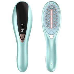 Hair Growth Comb Manufacturer - Electric EMS RF Laser Massage Care Anti Loss Vibration Scalp Treatment for Home Use