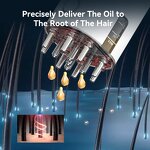 Scalp Massage Brush Manufacturer - Portable Anti Hair Loss Red Light Therapy Infrared RF EMS Vibration Electric Oil Applicator