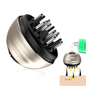 Hair Growth Stimulation Device Manufacturer - Anti Hair Loss Scalp Massager Treatment Brush Comb Applicator Serum Dispenser