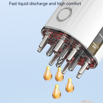 Scalp Massage Brush Manufacturer - EMS Vibration Electric Hair Growth Oil Applicator Comb Anti-Hair Loss Red Light Therapy