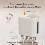 Anti-Hair Loss Scalp Massager Manufacturer - Kimairay Electric LED Therapy Hair Growth Oil Applicator Serum Dispenser Comb