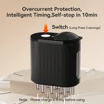 Electric Scalp Comb Manufacturer - Kimairay Red Light Therapy Hair Growth Massager with Serum Dispenser Common Laser