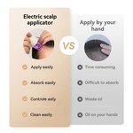 Electric Scalp Massager Manufacturer - Comb Hair Oil Applicator Serum Dispenser for Hair Growth Scalp Oil Applicator