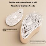 Scalp Massager Manufacturer - Electric Vibrating LCD Hair Brush Comb Aerosol Oil Spray Household Beauty Stimulator Head