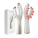 Hair Regrowth Comb Manufacturer - Red Light Vibrating Head Scratcher Massager Anti-Hair Loss with Plastic Handle for Hotel