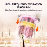 Electric Scalp Massager Manufacturer - Comb Hair Oil Applicator Serum Dispenser for Hair Growth Scalp Oil Applicator