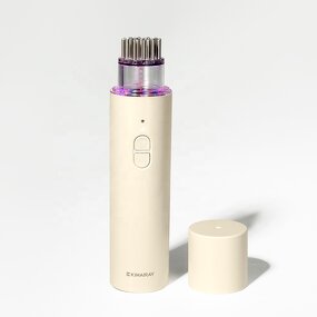 Electric Hair Growth Comb Manufacturer - Kimairay Stainless Steel Automatic Scalp Massage Castor Rosemary Oil Applicator Brush