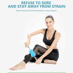 Massage Stick Roller - Hot Sale Double Balls Yoga Gym Muscle Relax Tool