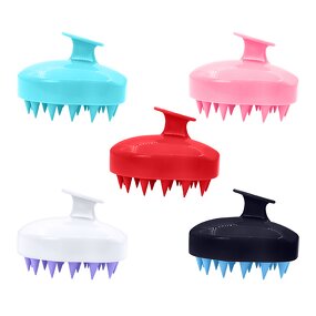 ABS Scalp Care Shampoo Brush - Professional Soft Silicone Hair Massager Tool