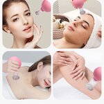 Silicone Cupping Therapy Cups - Wholesale Pink Vacuum Hijama Cellulite Set