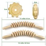 Wood Therapy Massage Tools - Neck Shoulder Waist Leg Wood Massage Roller