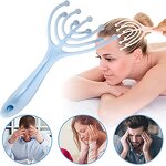Manual Scalp Massager - Custom PP 9-claw Steel Handheld Head Massage Tool