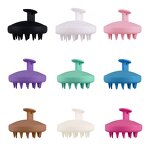 Silicone Scalp Scrubber Brush - Wholesale Hair Care Shampoo Massager Tool