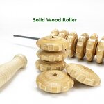 Wood Therapy Massage Tools - Neck Shoulder Waist Leg Wood Massage Roller