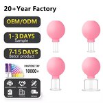 Silicone Hijama Cupping Set - Custom Body Vacuum Therapy for Cellulite