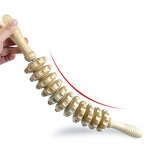 Wood Therapy Massage Tools - Neck Shoulder Waist Leg Wood Massage Roller