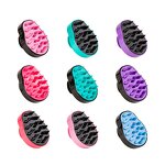 ABS Scalp Care Shampoo Brush - Professional Soft Silicone Hair Massager Tool